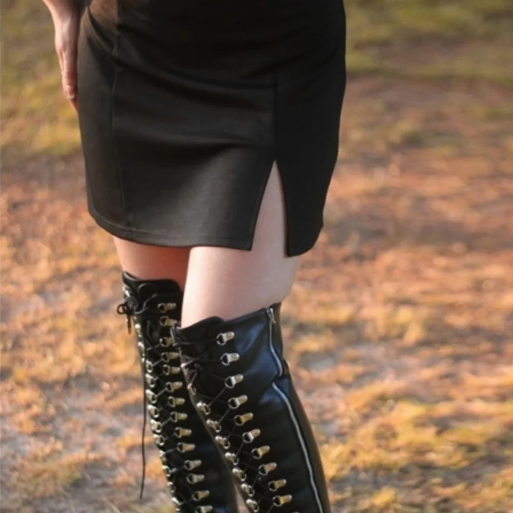 NWOT Rare Sexy Collectif Vega Lace Mini Dress Pinup Goth Date Night - Picture 3 of 13